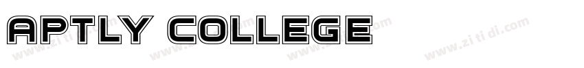 Aptly College字体转换